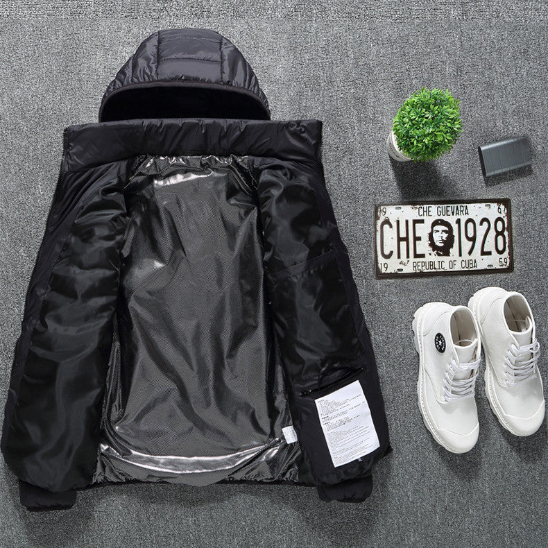 Men’s USB Heated Jacket – Winter Thermal Electric Coat with Heating Vest