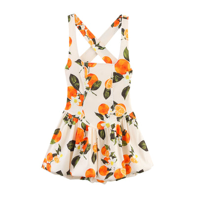 Women’s Sleeveless Printed Short Dress – Casual & Trendy.