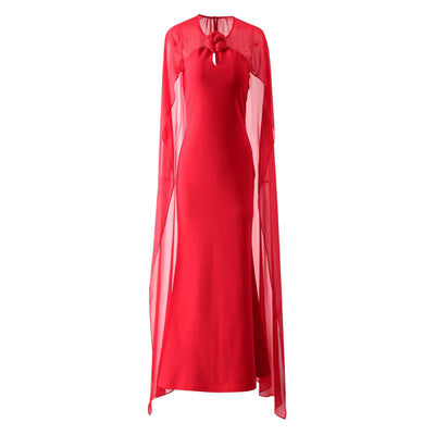 Women’s Camellia Cloak Dress – Elegant & Stylish.