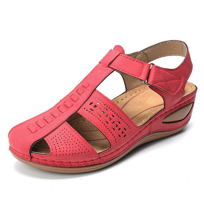 Women’s Large Size Mid-Heel Sandals – Summer Fashion Soft Shoes.