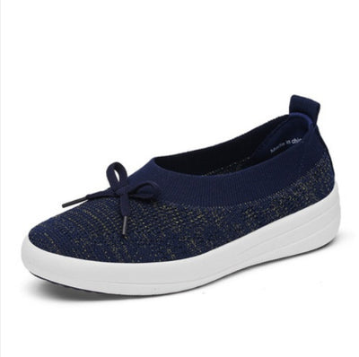 Women’s Breathable Mesh Flats – Lightweight Casual Shoes.