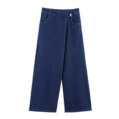 High Waist Wide Leg Loose Fit Jeans | Ultimate Comfort - LShoporia