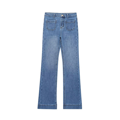 High Waisted Jeans | European & American Style - LShoporia