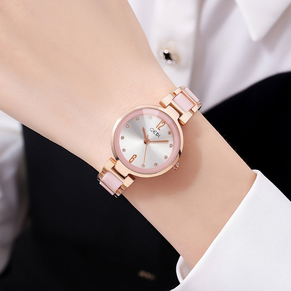 Women’s Waterproof Quartz Watch – Simple Elegant Fashion Timepiece