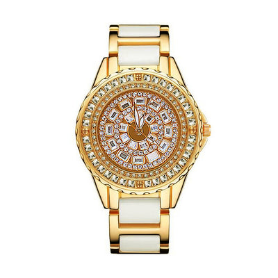 Women’s Fashion Diamond Bracelet Watch – Full Sparkle Luxury.
