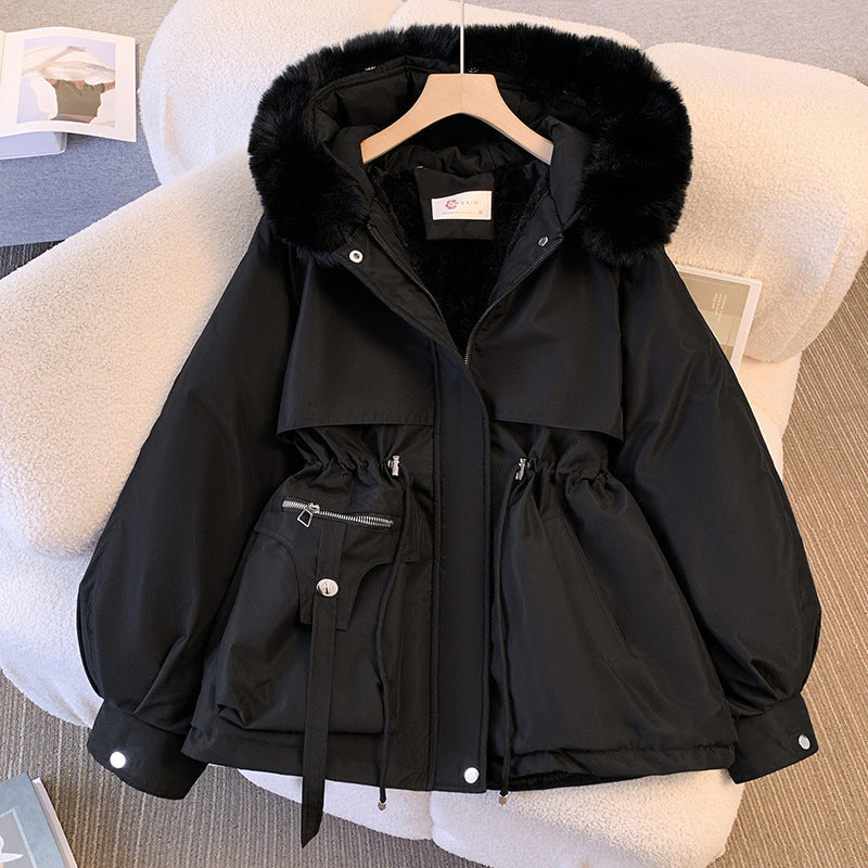 Women’s Winter Parka – Mid-Length Cotton Padded Jacket