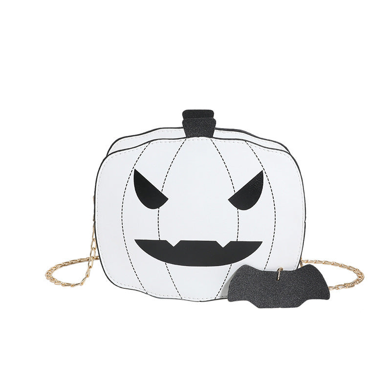 Women’s Halloween Pumpkin Shoulder Bag – Cartoon, Fun & Creative.