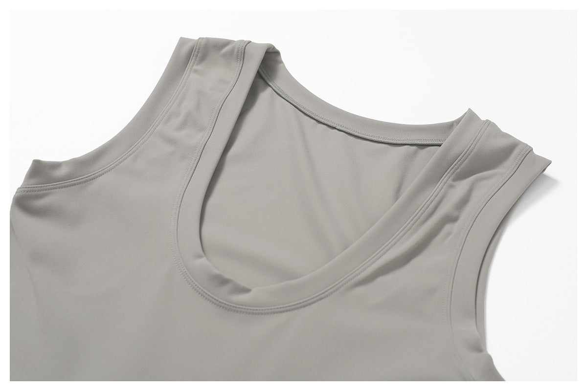 Women’s Sleeveless Yoga Romper – Backless One-Piece Fitness Jumpsuit