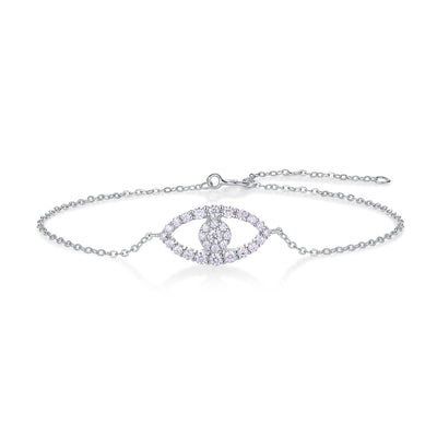 Wishing Elf Luxury S925 Silver Bracelet – Moissanite Diamond Jewelry.