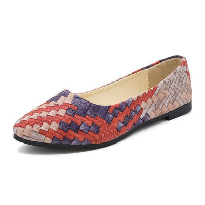 Women’s Summer Flat Slip-On Shoes – Wanwan Style & Low-Cut.