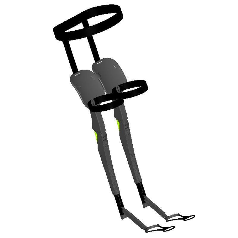Portable Exoskeleton Seat – Outdoor Sports & Fishing Foldable Wearable Chair