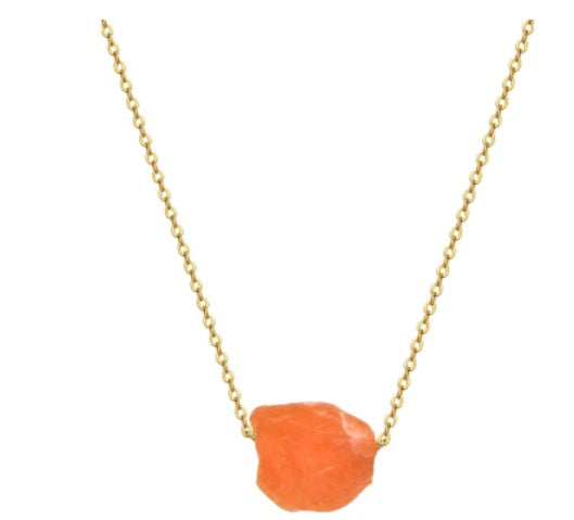 Crystal Stone Tree of Life Pendant Necklace