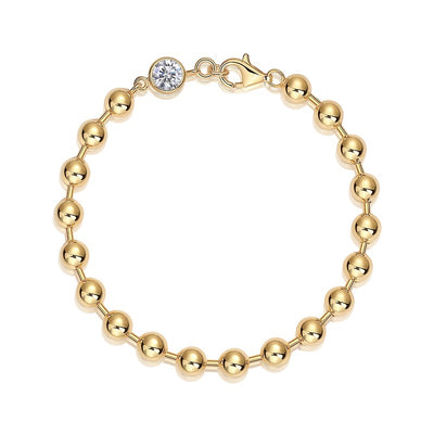 Luxury S925 Silver Bracelet – Moissanite Diamond Look, Elegant Jewelry.