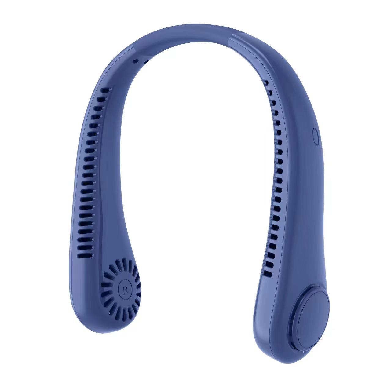 Rechargeable Neck Fan – Hands Free USB Bladeless Mini Fan for Travel & Sports