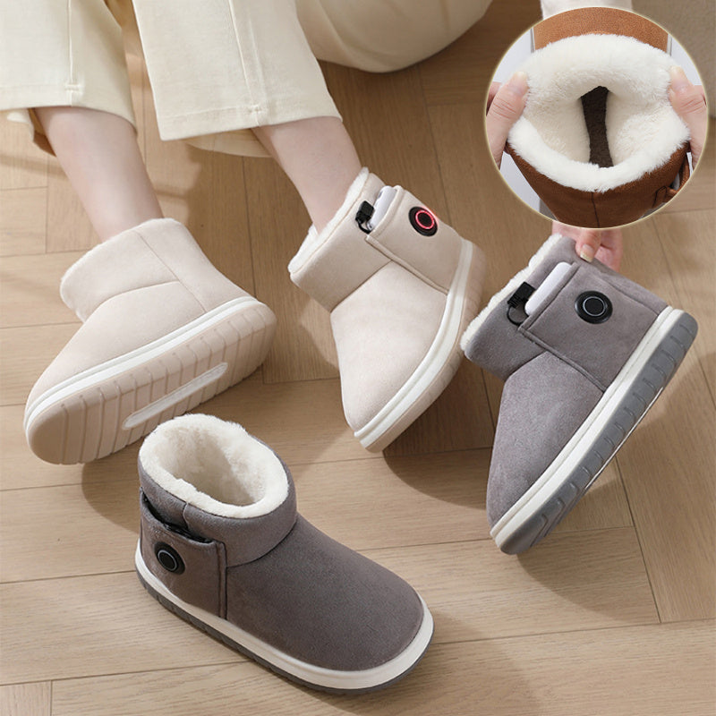 Electric Heated Shoes – Rechargeable Winter Foot Warmers for Men & Women