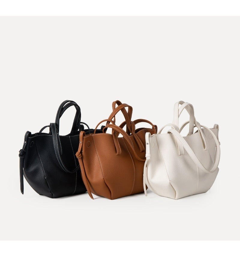 Large Capacity Vegetable Basket Shoulder Bag for Women – Fashion Underarm Tote